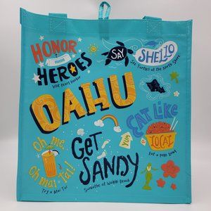 Hawaiian Island Oahu Shopping / Beach Bag